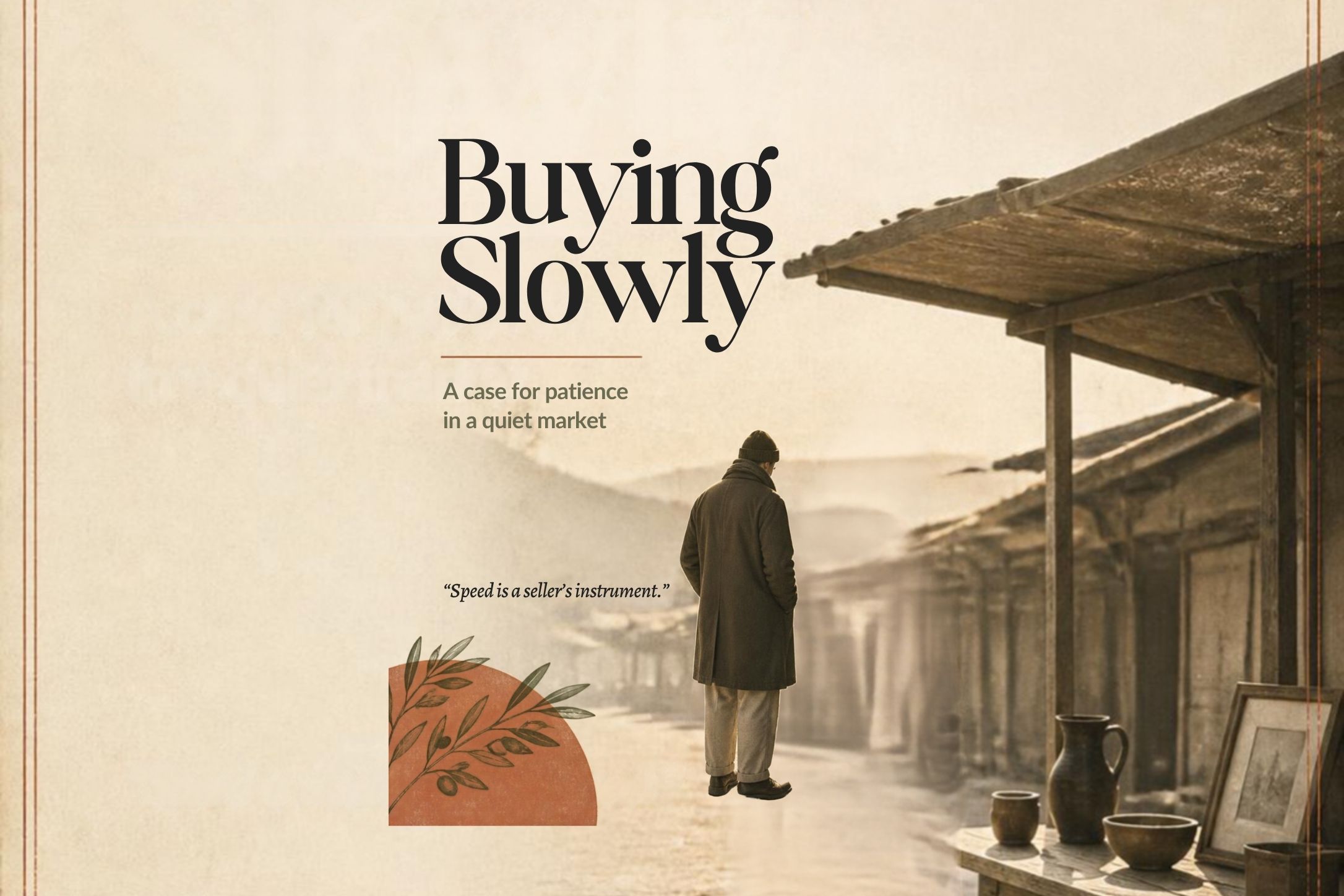 Buying a Home Slowly